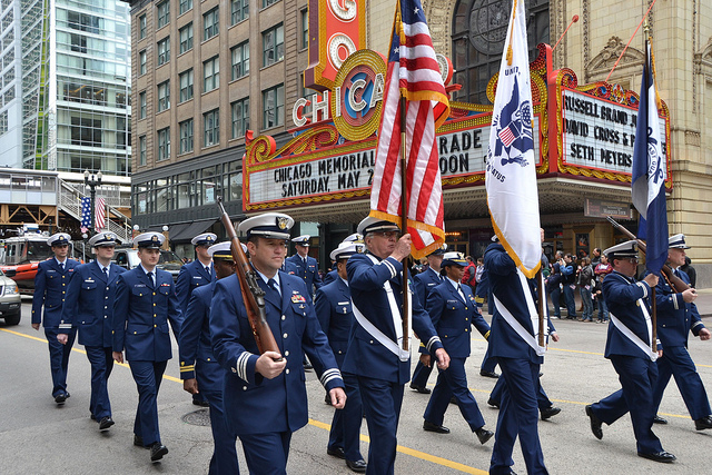 Memorial Day Parade in Chicago
