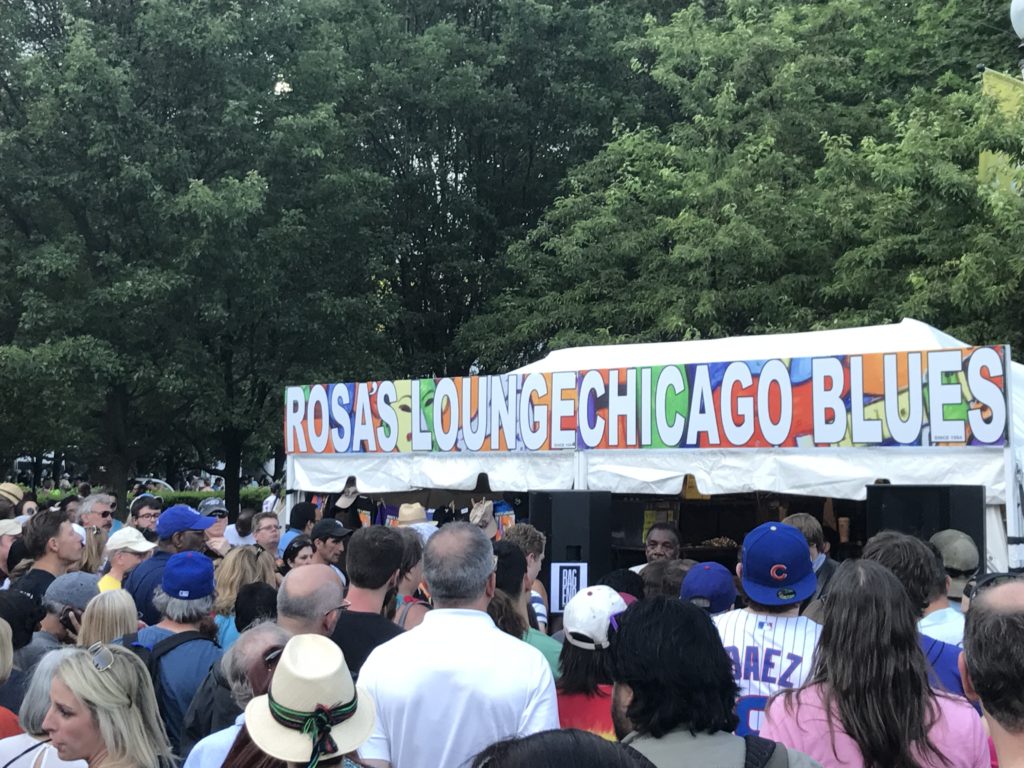 Rosa's Lounge Chicago Blues Music at Festival