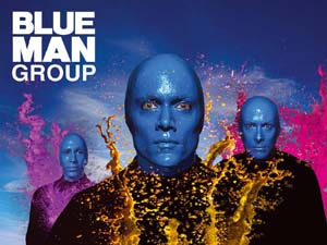 Blue Man Group Show in Chicago