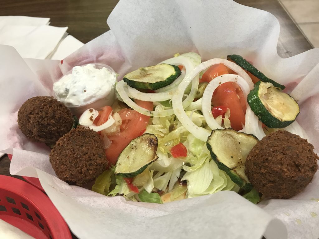 Branko's Sandwich Shop Review Falafel Sandwich