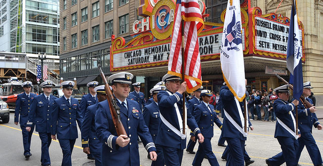 Memorial Day Parade in Chicago