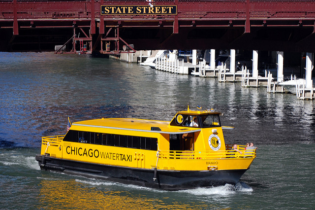 Getting Around Chicago by Water Taxi