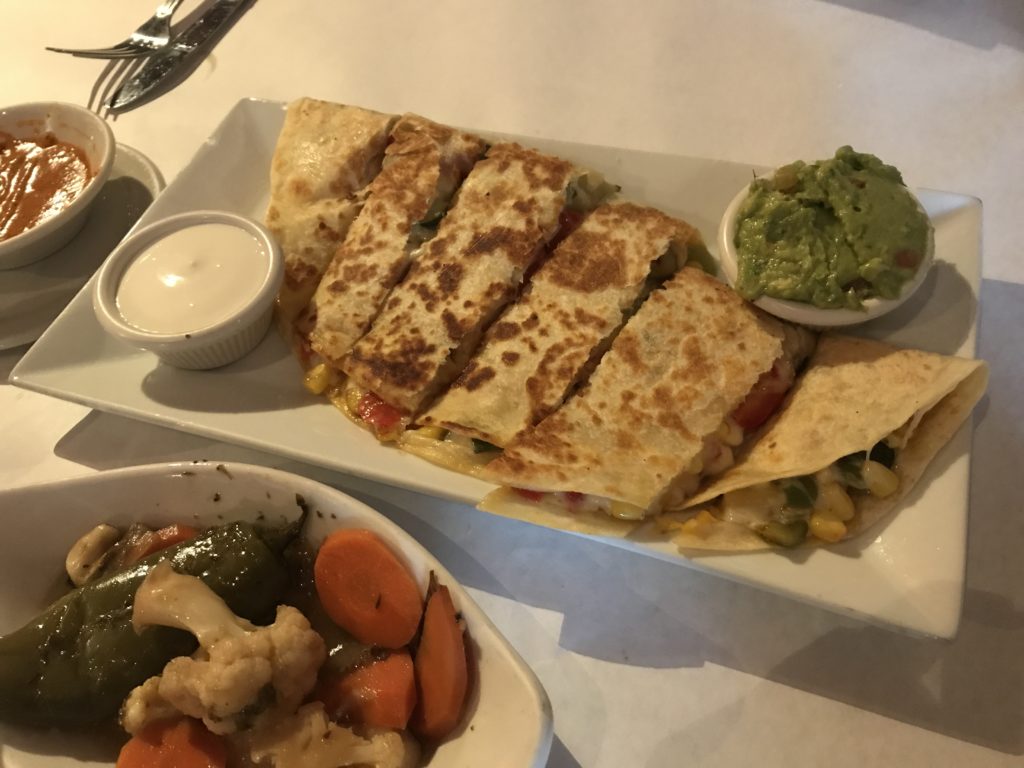 Quesadillas at Mom's Old Recipe Mexican Restaurant