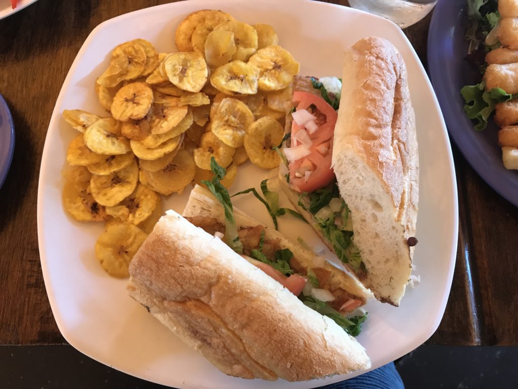 Pescado Fish Sandwich from 90 miles Cuban Cafe