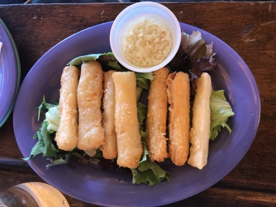 Yuca Frita at 90 MIles Cuban Cafe in Logan Square