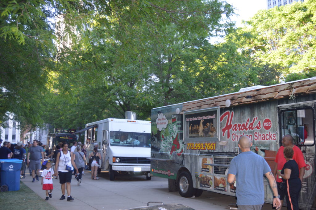 Food Trucks at Chicago Blues Festival