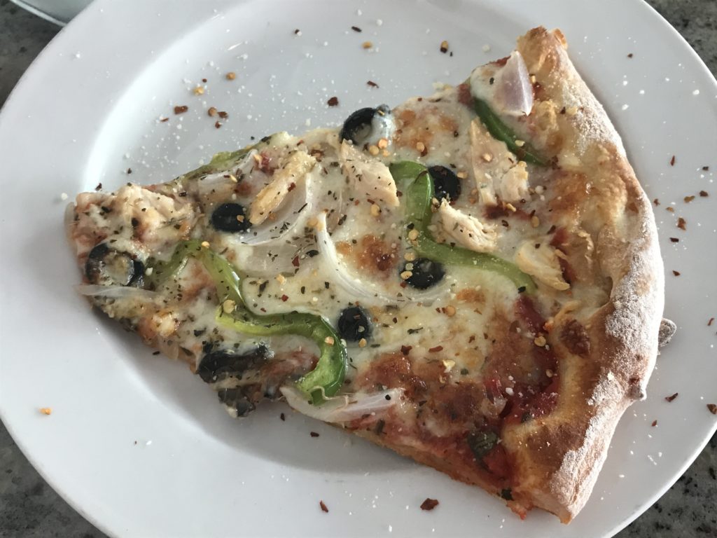 Pizza Slice from ORD Pizzeria in Lakeview