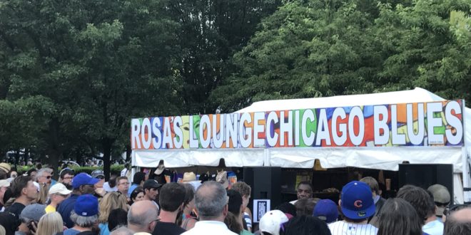 Rosa's Lounge Chicago Blues Music at Festival