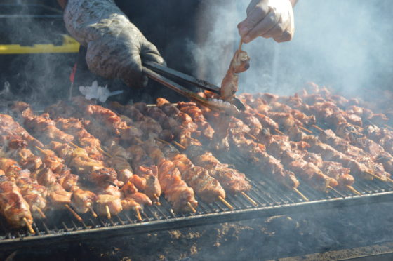 La Bomba Puerto Rican Chicken Kabob