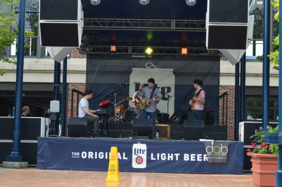 Miller Lite Beer Garden at Navy Pier