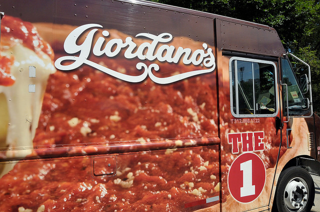 Giordanos Food Truck at Taste of Chicago
