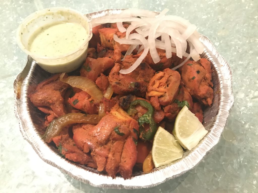 Chicken boti from Tandoori Restaurant in Des Plaines