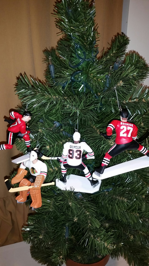 Blackhawks Players Christmas ornaments