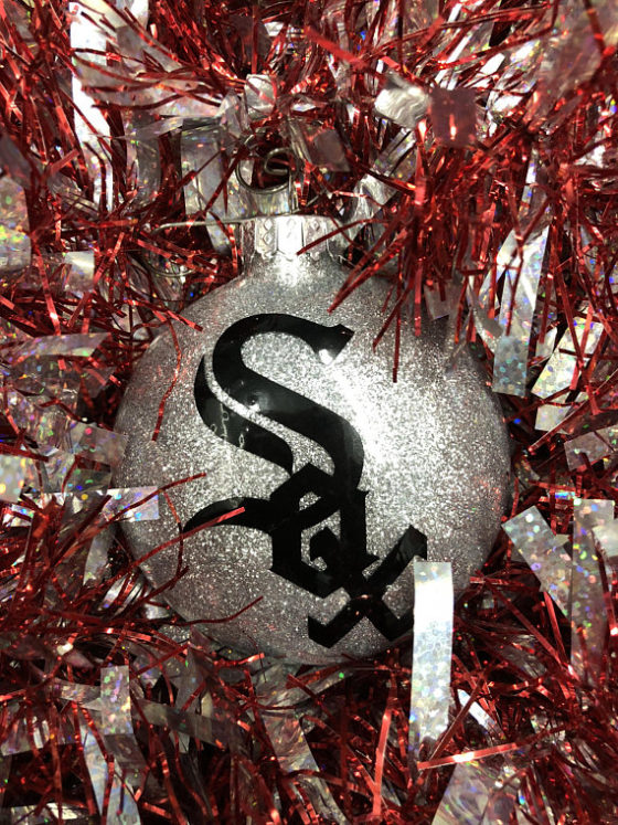 Chicago White sox Christmas ornament