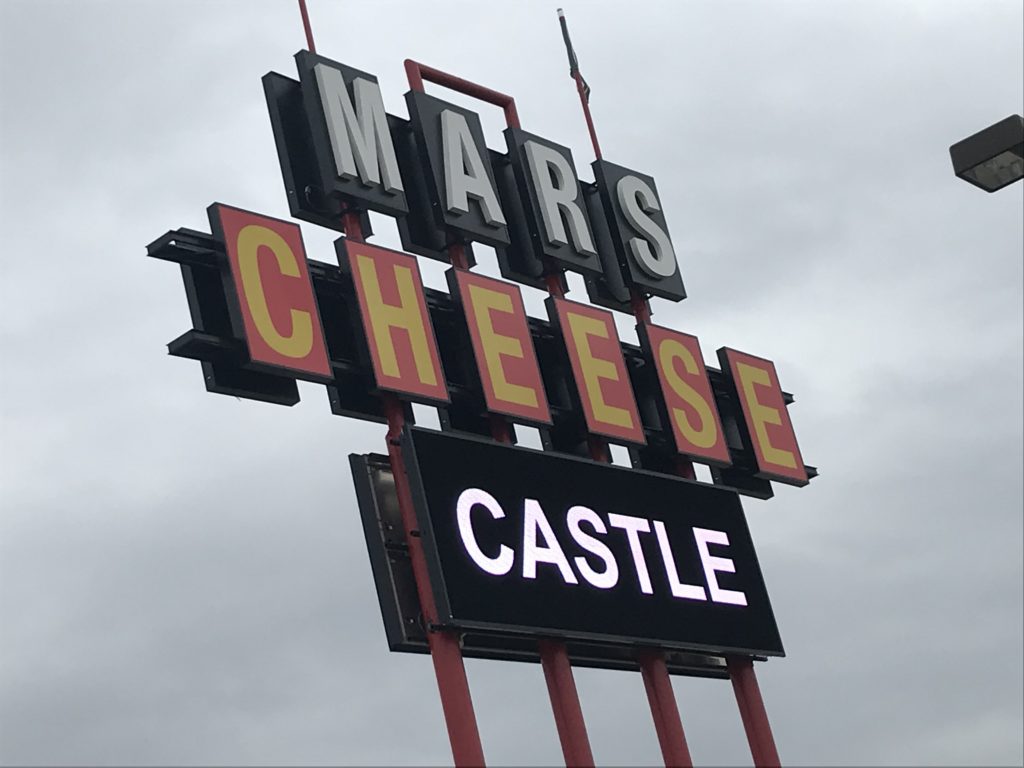 Mars Cheese Castle Wisconsin Sign
