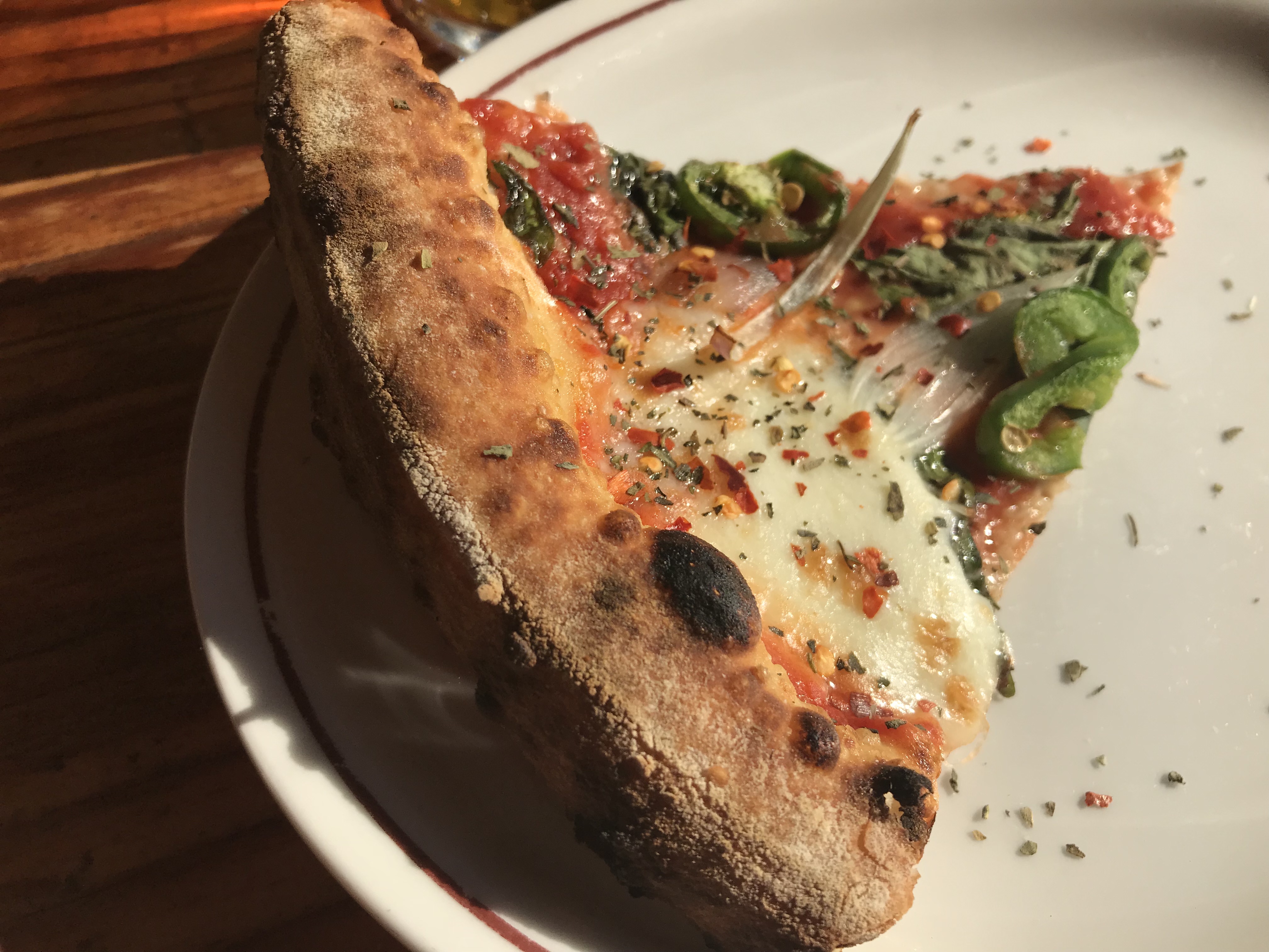 Pizza Slice from Parlor Pizza Bar Go Visit Chicago