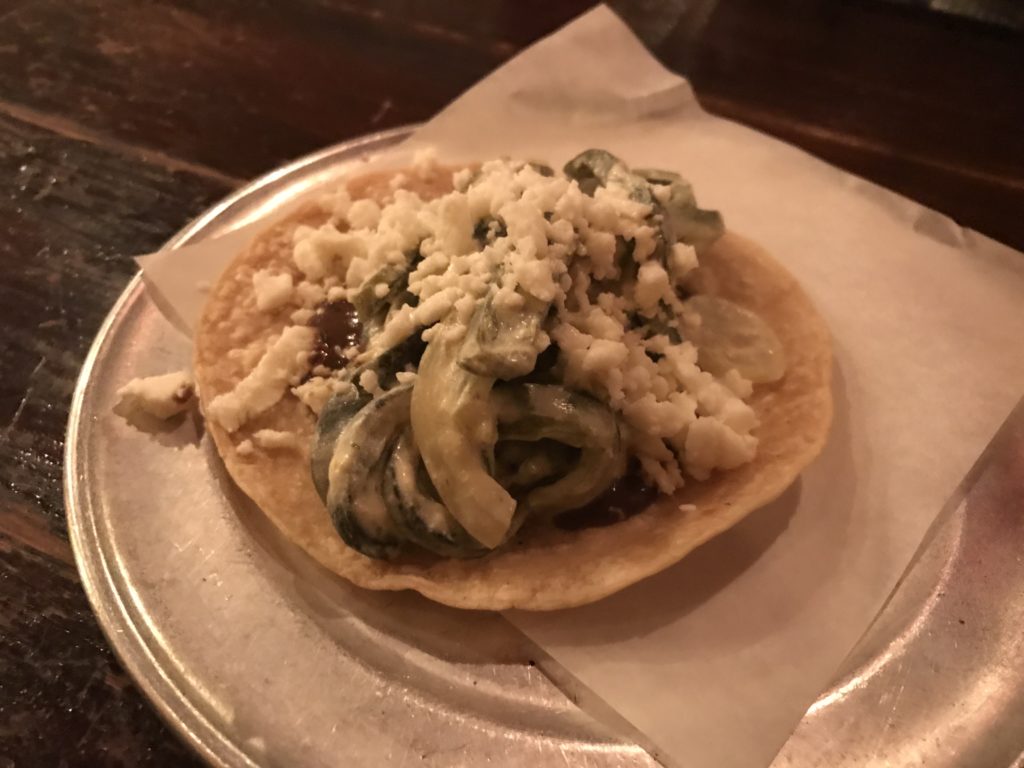 Rajas Taco from Taco Joint in Chicago