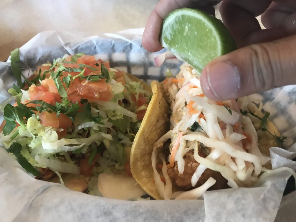 Chicken Tinga Taco at El Carrito