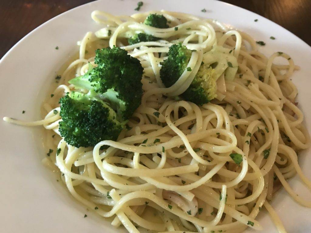 Pasta with Broccoli at Pasta Darte Italian Restaurant Chicago