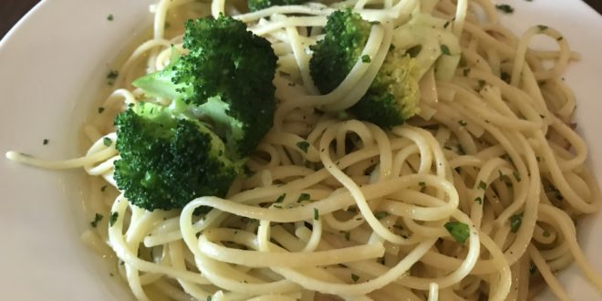 Pasta with Broccoli at Pasta Darte Italian Restaurant Chicago