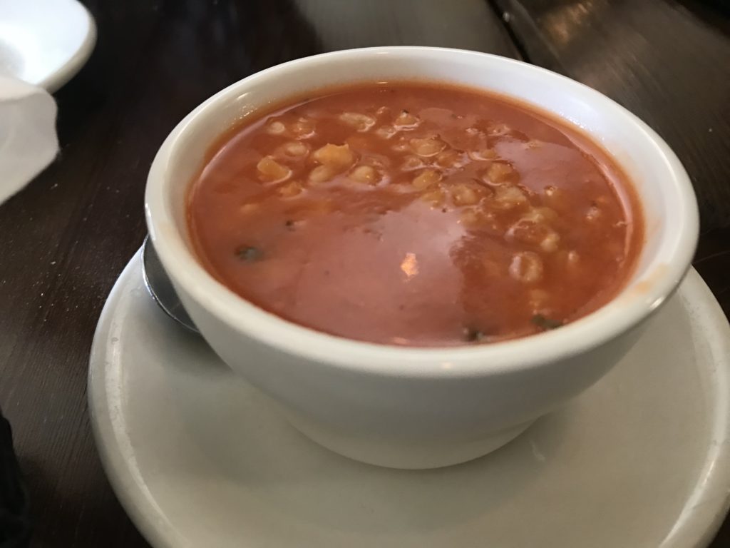 Soup Side at Pasta Darte Italian Restaurant