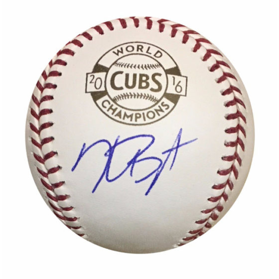 Kris Bryant Chicago Cubs Autographed 2016 World Series Signed Champions Baseball 