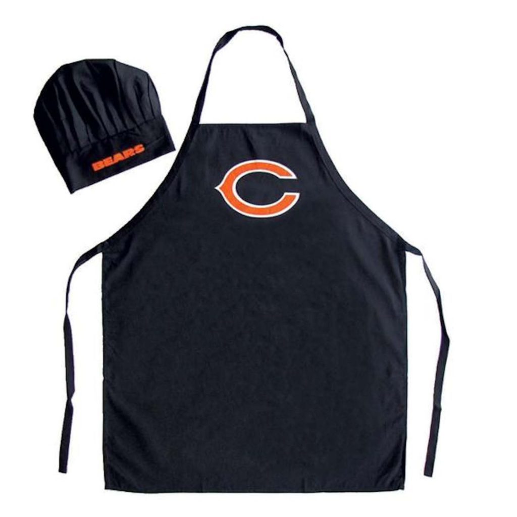 Chicago Bears Apron Hat Set Tailgate Party Gear