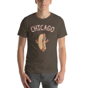 Chicago Hot Dog T-Shirt on Sale
