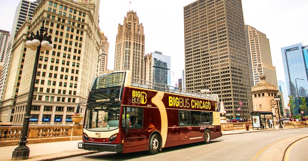 Hop on Hop off Chicago Operated by Big Bus Tours Chicago