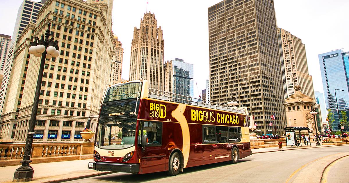 chicago downtown tour bus