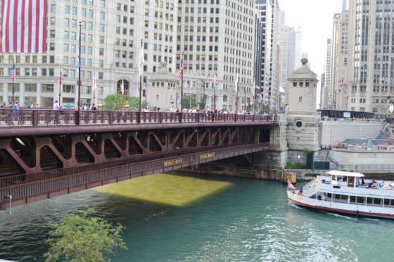 Chicago Friday Photo: The DuSable Bridge on Chicago River