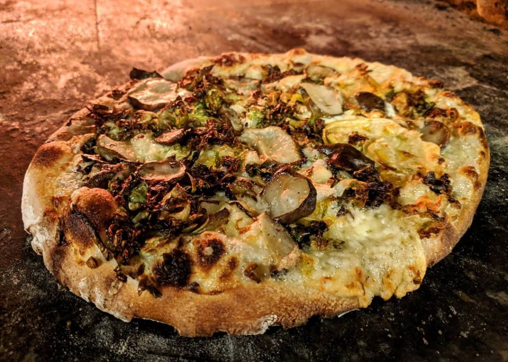 Wood Fired Pizza from Wood Restaurant in Boystown Chicago