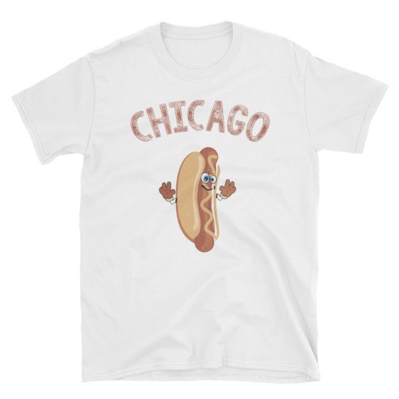 Chicago Hot Dog Unisex Shirt - Go Visit Chicago