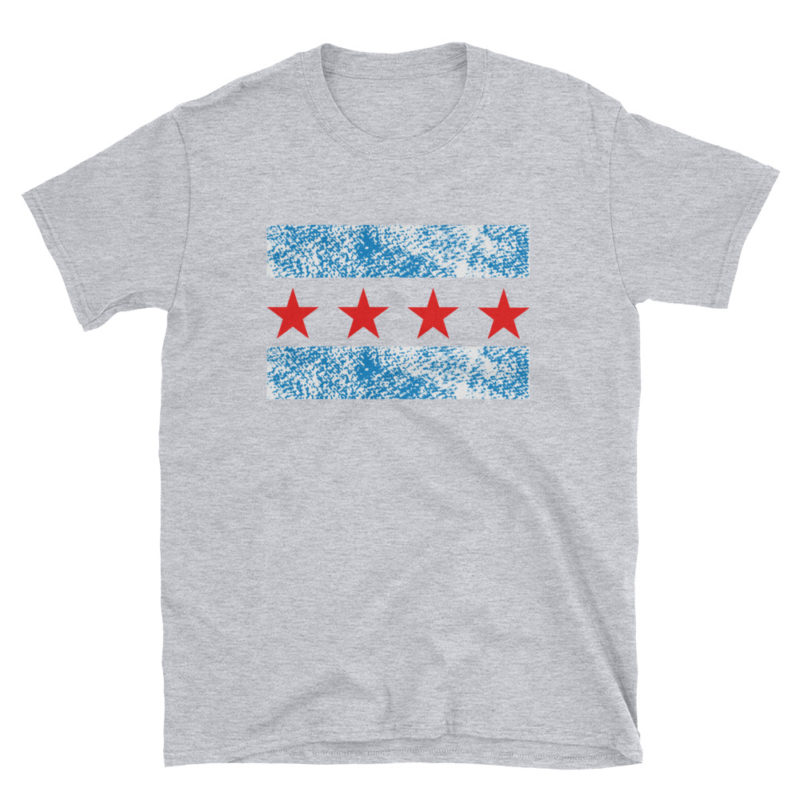 Chicago Flag Unisex T-Shirt - Go Visit Chicago