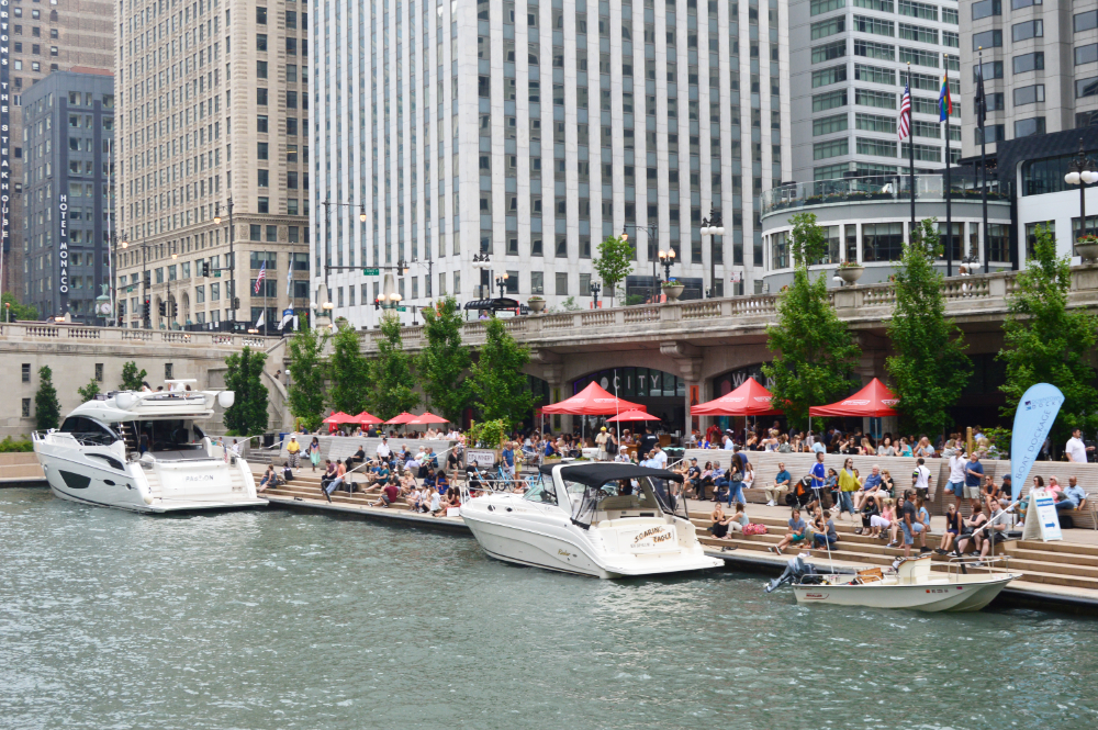 City Winery Restaurant on the Chicago Riverwalk