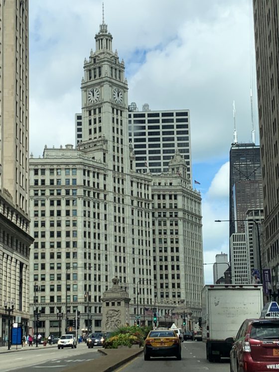 Chicago Photo: Wrigley Building from Michigan Ave