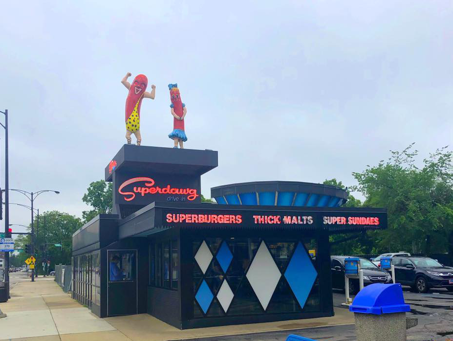 Superdawg Chicago Style Hot Dog