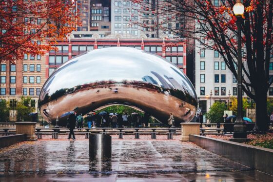 The Bean (Cloud Gate) in Chicago
