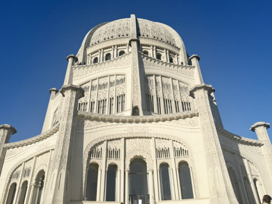 Bahai House of Worship in Wilmette, Illinois