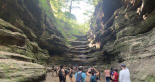 Starved Rock State Park St. Louis Canyon Waterfall